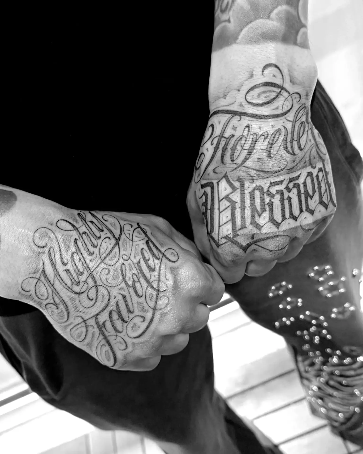 Creed Tattoo black and grey tattoo portfolio work 03, Seoul, Korea