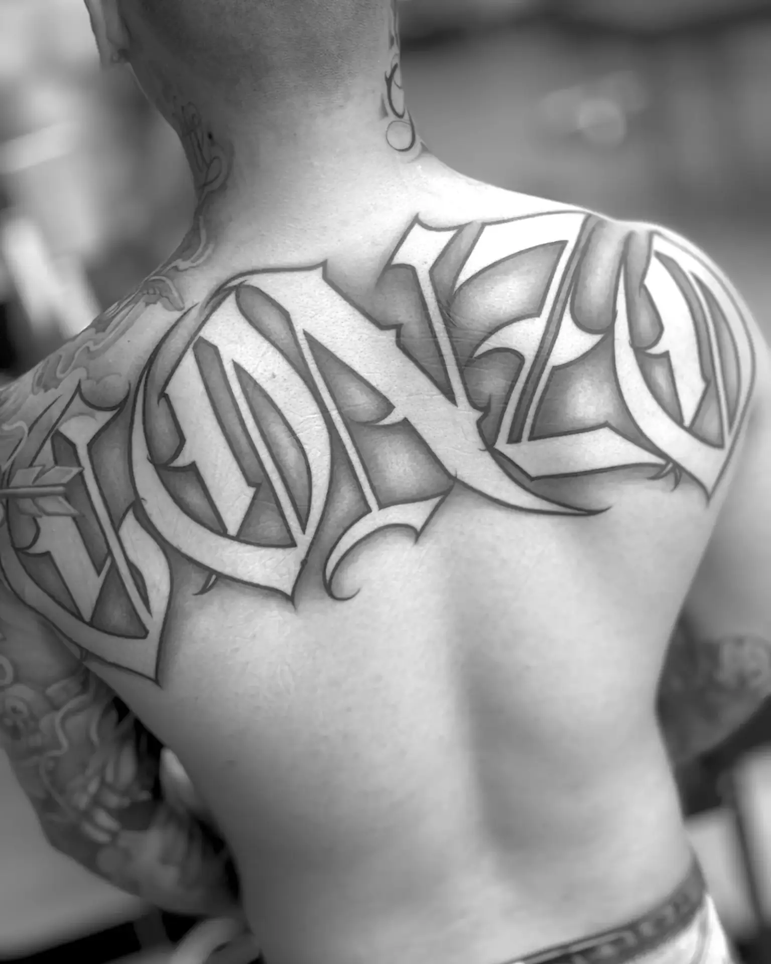Creed Tattoo black and grey tattoo portfolio work 14, Seoul, Korea