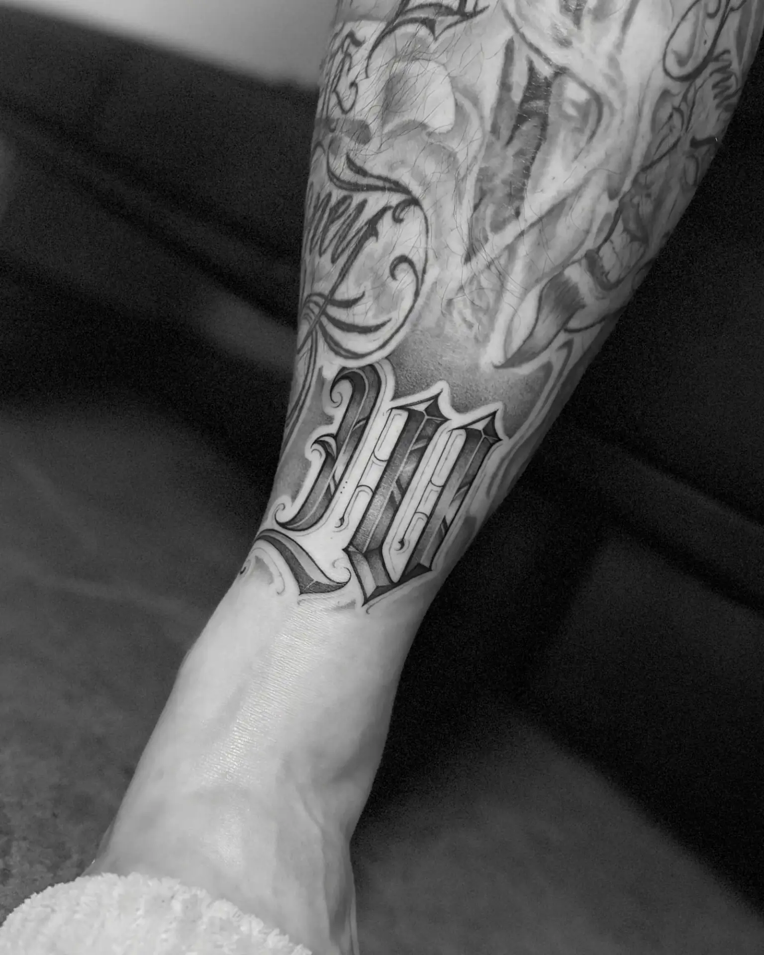 Creed Tattoo black and grey tattoo portfolio work 20, Seoul, Korea