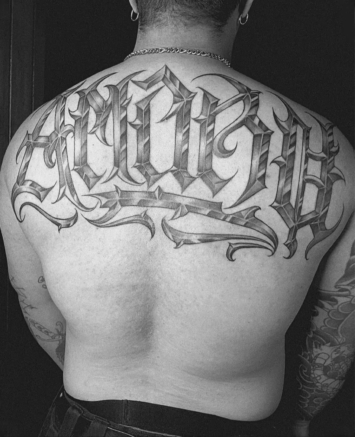 Creed Tattoo black and grey tattoo portfolio work 22, Seoul, Korea